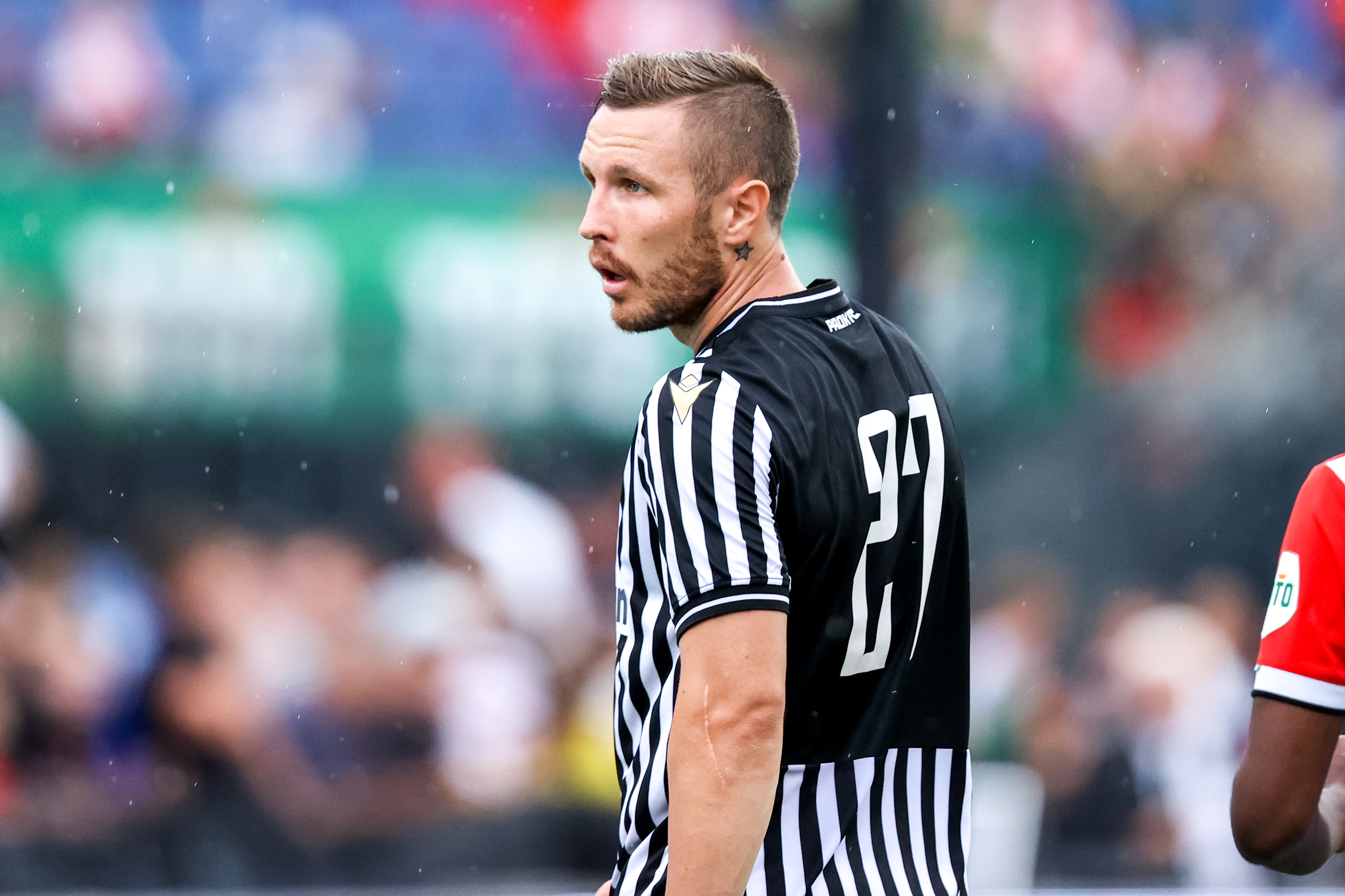 ROTTERDAM, NETHERLANDS - JULY 25: Jasmin Kurtic of PAOK Saloniki during the Club Friendly match between Feyenoord and PAOK Saloniki at de Kuip on July 25, 2021 in Rotterdam, Netherlands (Photo by Herman Dingler/Orange Pictures)