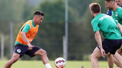 Ανησυχία στον Παναθηναϊκό, αποχώρησε από την προπόνηση με τραυματισμό ο Γκάνεα!