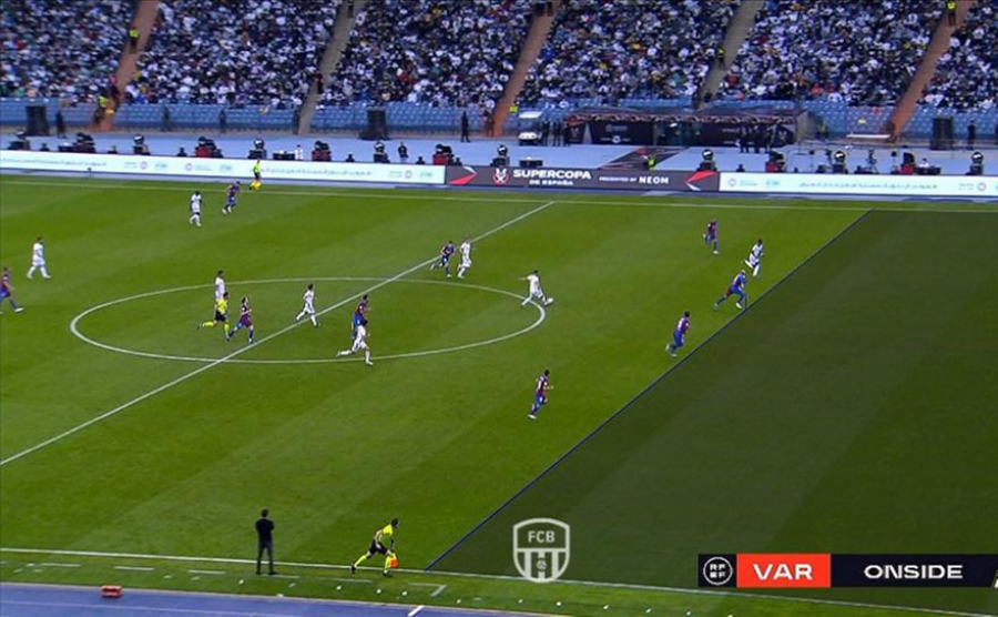 Σούπερ Καπ Ισπανίας, Μπαρτσελόνα - Ρεάλ Μαδρίτης 0-1: Υπέροχο τελείωμα του Βινίσιους και προηγείται η βασίλισσα στο «clasico» (video)