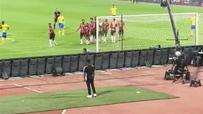 Κριστιάνο Ρονάλντο: Σημάδευε το «Γ», πέτυχε και.. ζάλισε τον εικονολήπτη (video)