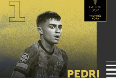 «Βραβείο Κοπά»: Κορυφαίος νέος ποδοσφαιριστής ο Πέδρι!