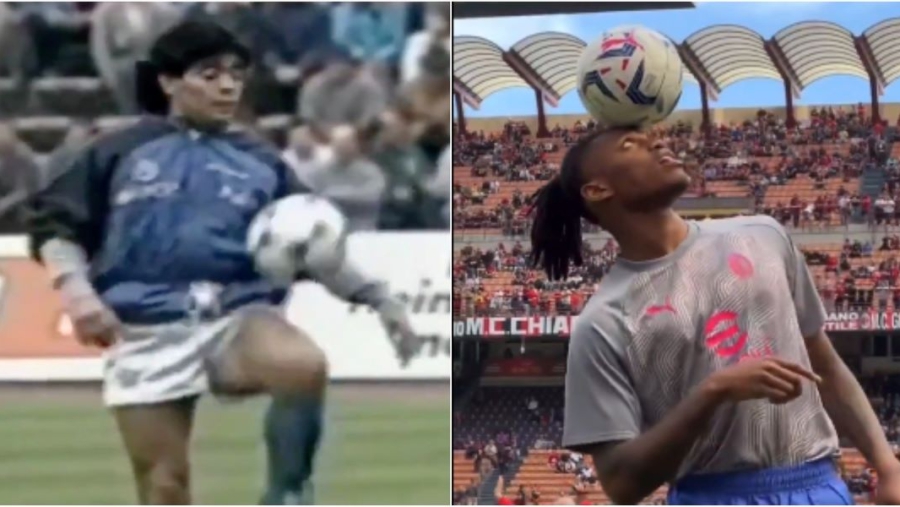 Ραφαέλ Λεάο: «Ζήλεψε» τη δόξα και την... προθέρμανση του Μαραντόνα! (video)