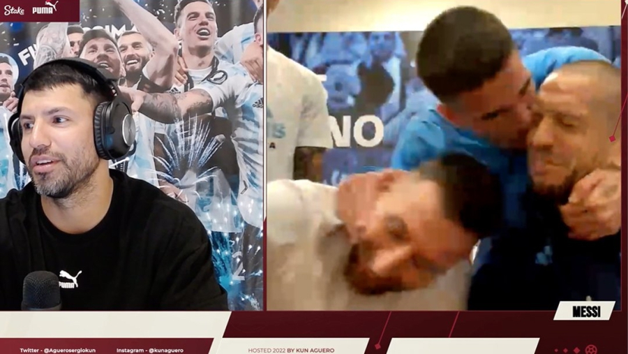 Αργεντινή: Ο Ντε Πολ έκανε «παρέμβαση» στο live του Αγκουέρο και φίλησε Μέσι και Γκόμες! (video)