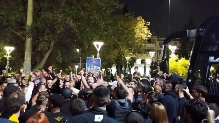 Ξέφρενο «πάρτι» στη Νέα Φιλαδέλφεια, μία ημέρα πριν το ΑΕΚ - Μαρσέιγ! (video)