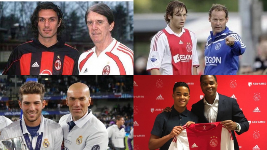 Κατά… πατέρα κατά κύρη: Οι 4+1 περιπτώσεις ποδοσφαιριστών που ακολούθησαν τα χνάρια των μπαμπάδων τους