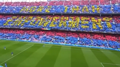 Απίστευτη ατμόσφαιρα στο Καμπ Νόου πριν το Clasico γυναικών! (video)