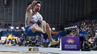 Απολαύστε τον: Όλα τα άλματα του θρυλικού Μίλτου Τεντόγλου, για το χρυσό στη Γλασκόβη! (video)