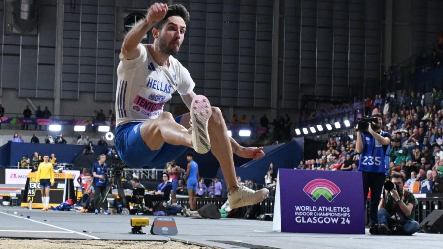 Απολαύστε τον: Όλα τα άλματα του θρυλικού Μίλτου Τεντόγλου, για το χρυσό στη Γλασκόβη! (video)