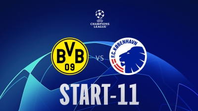 Οι ενδεκάδες Ντόρτμουντ και Κοπεγχάγης για την πρώτη αναμέτρηση των ομίλων!