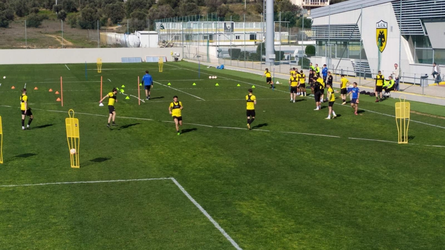 Το BN Sports στην ανοιχτή προπόνηση της ΑΕΚ στο «Σεραφείδιο» (video)