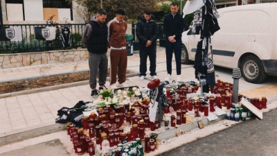 Αντιπροσωπεία του ΠΑΟΚ τίμησε την μνήμη του Κλεομένη (pics)