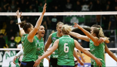 Παναθηναϊκός - ΠΑΟΚ 3-1: «Πράσινο» το ντέρμπι και… κορυφή στη Volley League γυναικών!