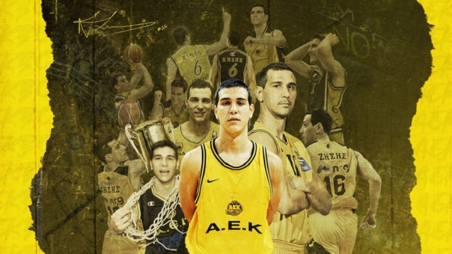 Βραβεύεται ο Νίκος Ζήσης από την ΚΑΕ ΑΕΚ στο ματς με το Περιστέρι!