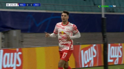 Λειψία – Μάντσεστερ Σίτι 1-0: Το λάθος η άμυνα, το γκολ ο Σομποσλάι! (video)