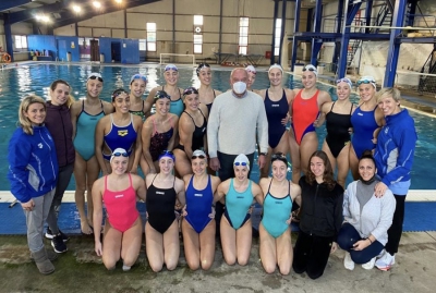 Καλλιτεχνική Κολύμβηση: Ο Κυριάκος Γιαννόπουλος στο Καμπ της Εθνικής ομάδας Γυναικών