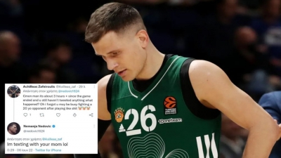 Ατόπημα Νέντοβιτς σε διάλογο με οπαδό, διέγραψε (ξανά) tweet και τον λογαριασμό του
