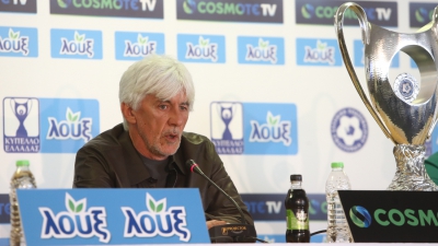 Γιοβάνοβιτς: «Περήφανος για τους παίκτες μου, πάμε να πάρουμε το Κύπελλο»