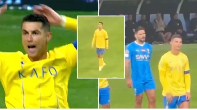 Όλο το γήπεδο να φωνάζει «Μέσι» και ο Κριστιάνο να απαντά με το… δεξί του χέρι! (video)