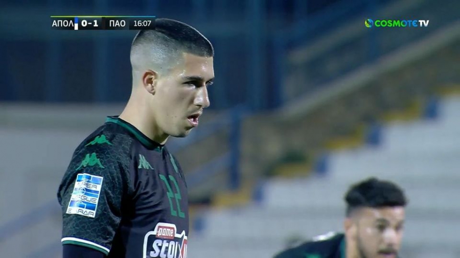 Απόλλων Σμύρνης – Παναθηναϊκός 0-2: Προβάδισμα δύο γκολ σε τέσσερα λεπτά για τους «πράσινους» (video)