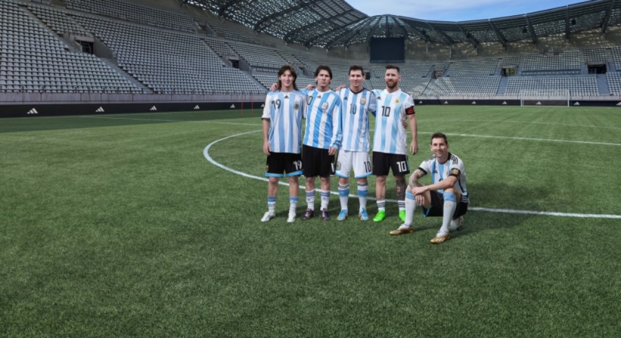 Adidas: Τιμά τον Μέσι με... όλες του τις εκδοχές από το Μουντιάλ του 2006 μέχρι σήμερα (video)