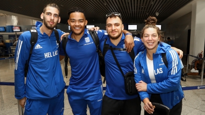 Αναχώρησαν για Μόναχο τα πρώτα μέλη της ελληνικής αποστολής!