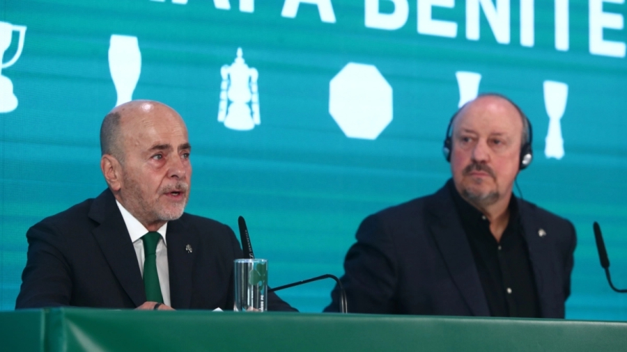 «Επιβεβαίωση της επιστροφής μας, ηγέτης που εμπνέει!»: Ο Γιάννης Αλαφούζος παρουσίασε τον Ράφα Μπενίτεθ!