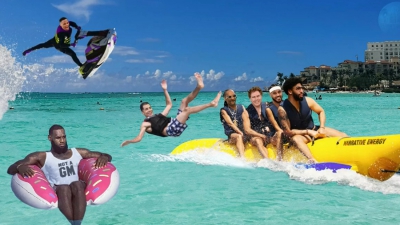 Οι Λέικερς πήγαν για... ψάρεμα και ξεσάλωσαν Σακίλ, Ουέιντ και Κρόφορντ (video)