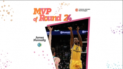 Ευρωλίγκα: MVP της αγωνιστικής ο Τζέιμς Νάναλι! (video)