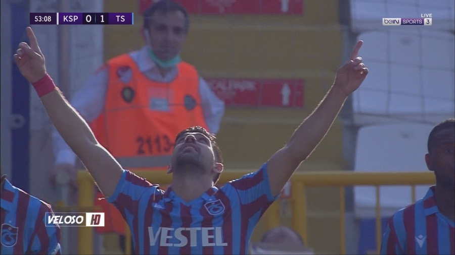 Κασίμπασα – Τράμπζονσπορ 0-1: Ο Μπακασέτας με «βολίδα» ανοίγει το σκορ! (video)