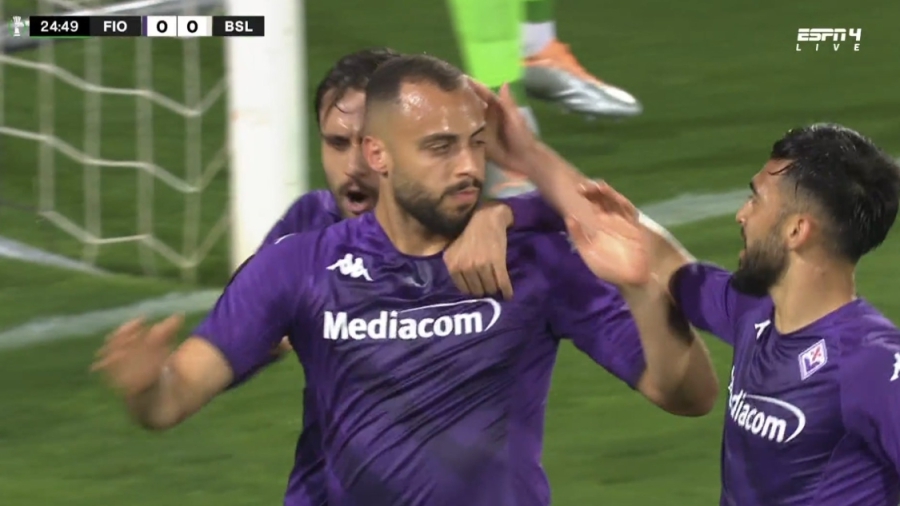 Φιορεντίνα - Βασιλεία 1-0: Ο Καμπράλ έπιασε στον... ύπνο τους Ελβετούς και έβαλε μπροστά τους «βιόλα»! (video)