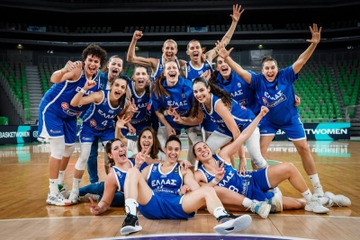 Eurobasket Women 2023: Στο δεύτερο γκρουπ δυναμικότητας η Εθνική Ελλάδας