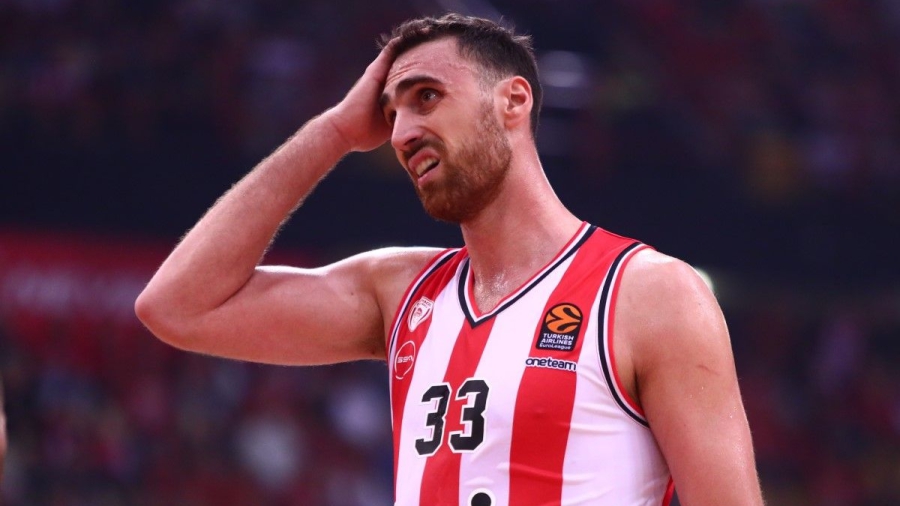 Ολυμπιακός: Αμφίβολος ο Μιλουτίνοφ ενόψει Μπασκόνια