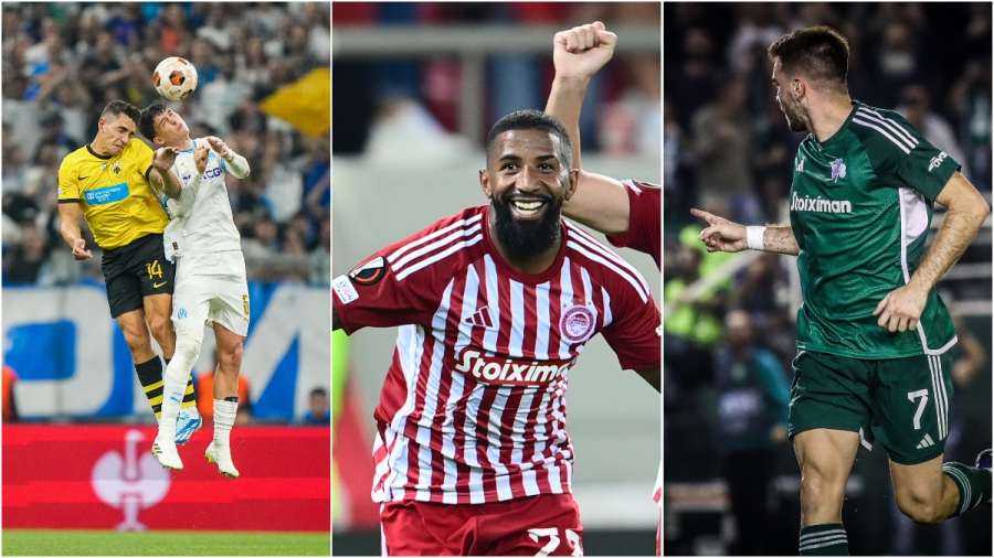 Europa League: Η βαθμολογία στους ομίλους ΑΕΚ, Παναθηναϊκού και Ολυμπιακού