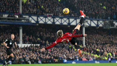 Έβερτον – Μάντσεστερ Γιουνάιτεντ 0-3: Άνετο πέρασμα από το «Γκούντισον Παρκ», με… highlight Γκαρνάτσο!