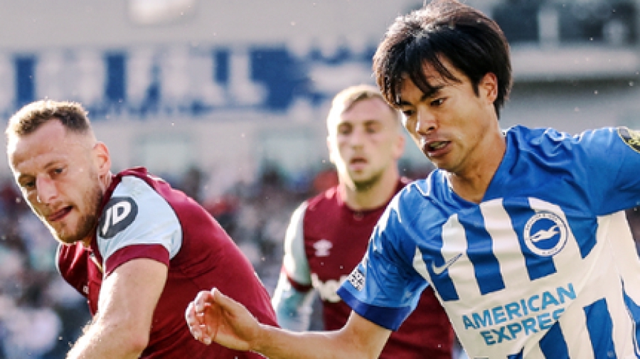 Η «λύση» στο Γουέστ Χαμ - Μπράιτον είναι τα πολλά γκολ και το... 2.55 από τη Novibet!