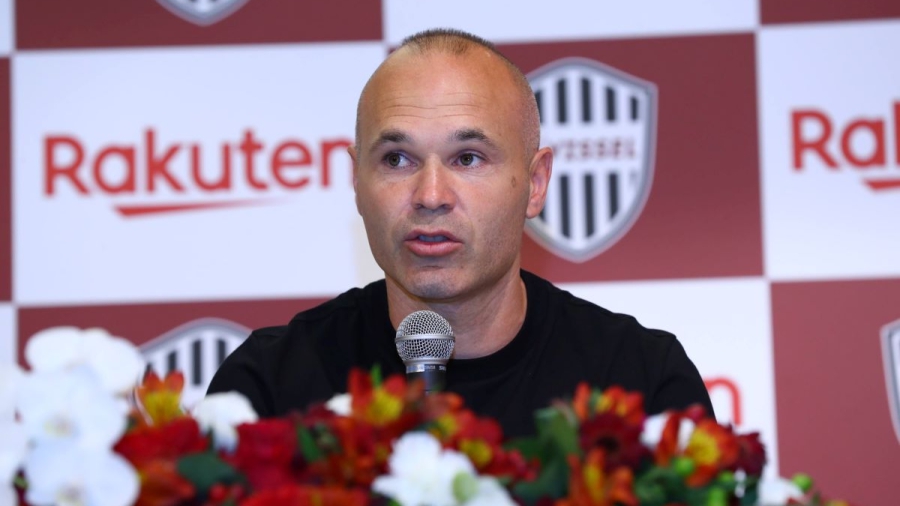 Αντρές Ινιέστα: Ανακοίνωσε συγκινημένος την αποχώρησή του από τη Βισέλ Κόμπε αλλά όχι από το ποδόσφαιρο (video)