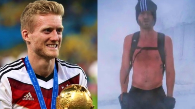 Το «μυστικό» ευεξίας και η νέα ζωή του Σίρλε: Αναρρίχηση ημίγυμνος στους -19 βαθμούς υπό το μηδέν!