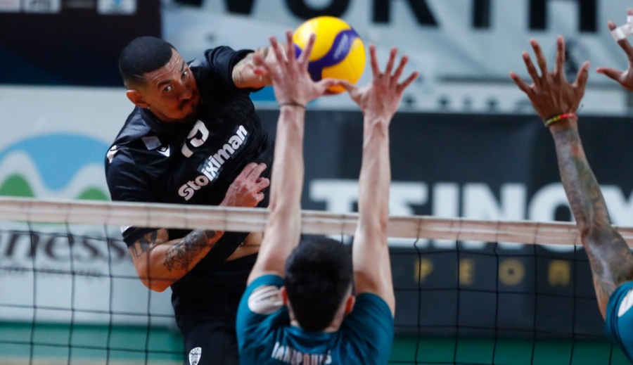 O ΠΑΟΚ άλωσε την έδρα του Μίλωνα με οδηγό τον Ερνάντες και προκρίθηκε στους τελικούς της Novibet Volley League!