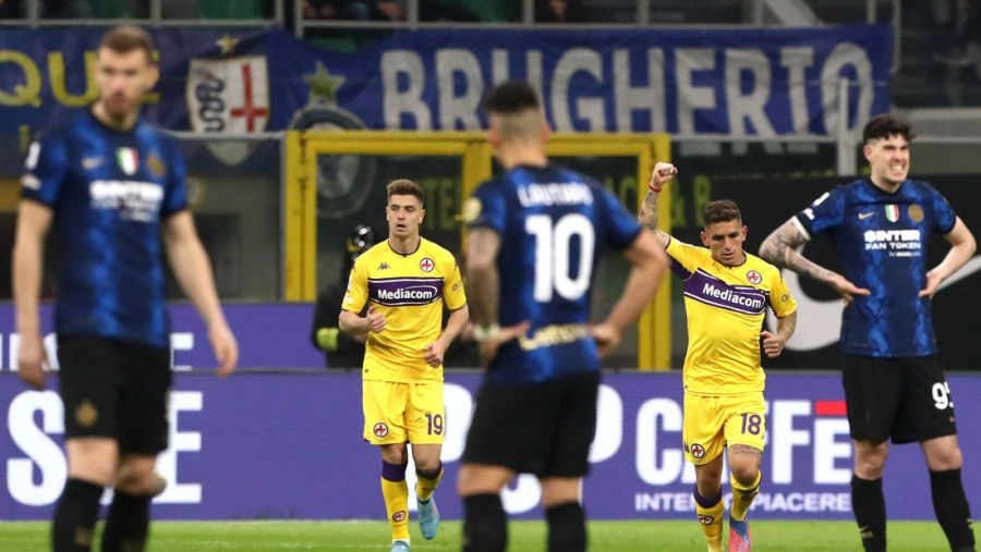 Ίντερ – Φιορεντίνα 1-1: Νέα απώλεια για τους «νερατζούρι» που βλέπουν Μίλαν και Νάπολι… από το -3! (video)