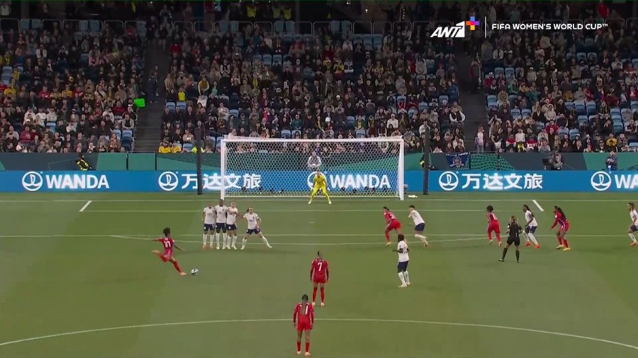 Το πρώτο γκολ του Παναμά σε Μουντιάλ γυναικών ήρθε μέσω «τηλεκατευθυνόμενης» εκτέλεσης φάουλ! (video)
