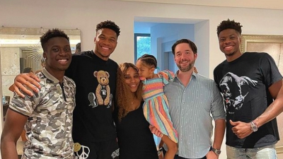 Παρέα με την Σερένα Γουίλιαμς τα αδέρφια Αντετοκούνμπο!