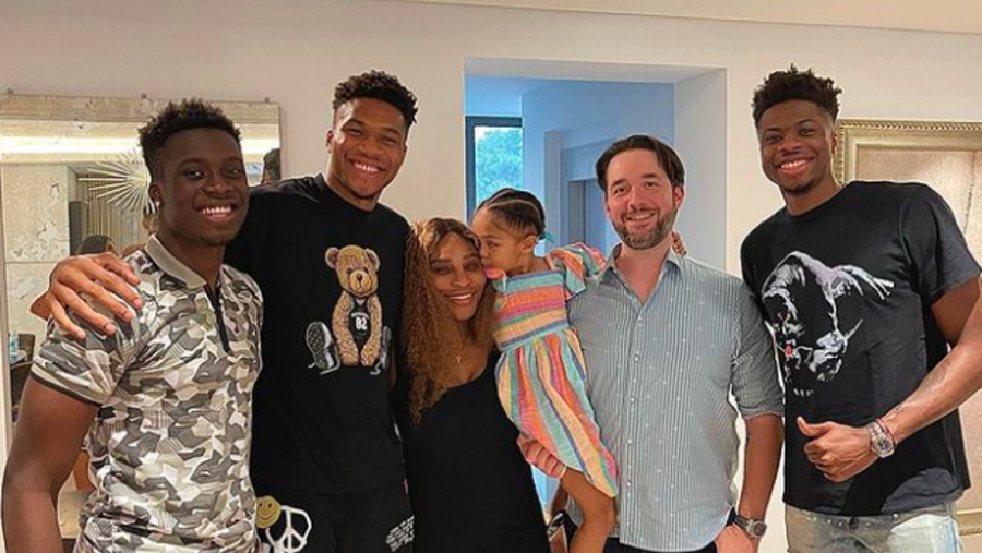 Παρέα με την Σερένα Γουίλιαμς τα αδέρφια Αντετοκούνμπο!