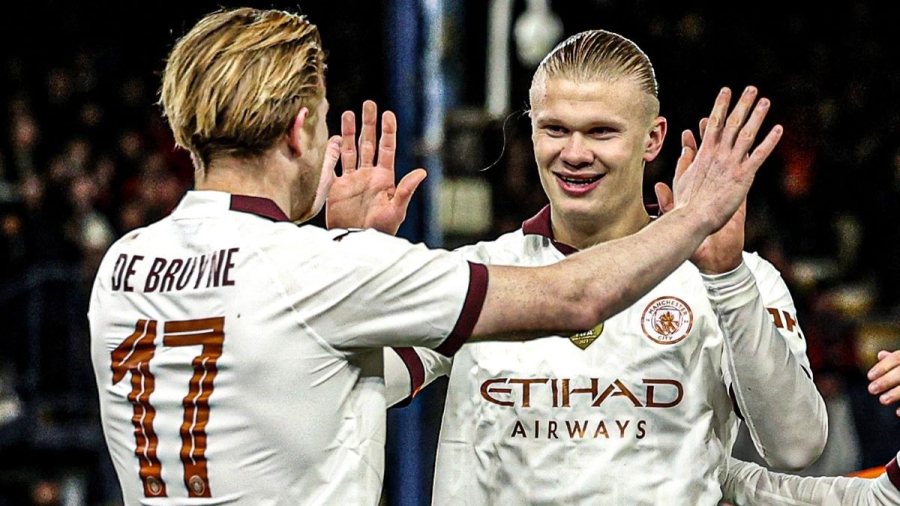 FA Cup: Ο Χάαλαντ «καθάρισε» μόνος του τη Λούτον, προκρίθηκαν Λέστερ και Νιούκαστλ! (video)