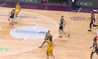 Το έβαλε από το… σπίτι του ο Κατσίβελης: Τρομερό buzzer- beater για την ΑΕΚ! (video)