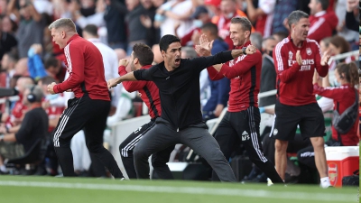 Ο Αρτέτα θέλει να κάνει… διψήφιο το αήττητο απέναντι στην Πάλας και ποντάρει στους teenagers!