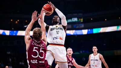 Η «σταχτοπούτα» Λετονία λύγισε από τη Γερμανία (81-79) αλλά δεν παύει να χαμογελά! (video)