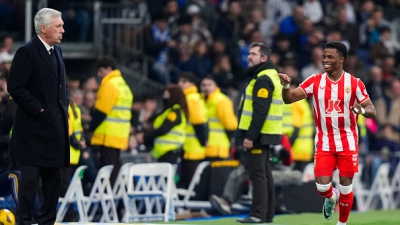 «Κοιμήθηκε» η Ρεάλ, γκολ για την Αλμερία στα 38 δευτερόλεπτα (video)