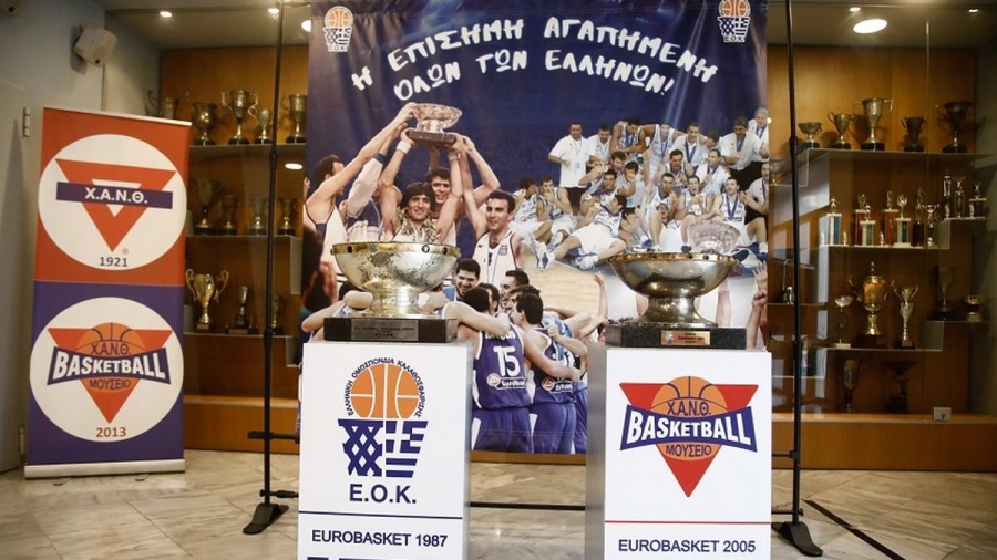 Στη ΧΑΝΘ πριν το Nick Galis Hall τα δύο τρόπαια της Εθνικής σε Ευρωμπάσκετ!