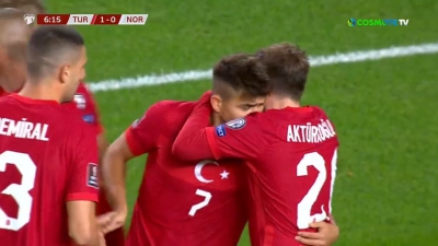 Τουρκία – Νορβηγία 1-0: Ο Ουντέρ την πίεση, ο Ακτούρκογλου το γκολ! (video)