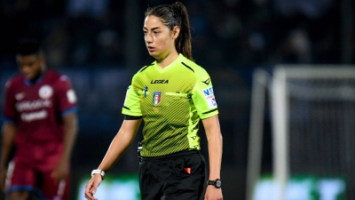 Serie A: Για πρώτη φορά θα «σφυρίξει» αγώνα του ιταλικού πρωταθλήματος γυναίκα!